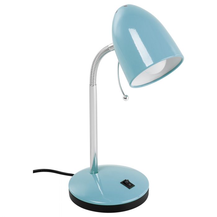 Lara Table Lamp Bright Blue Modern Desk Task Lamp