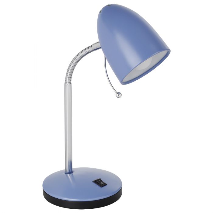 Lara Table Lamp Pastel Blue Modern Desk Task Lamp