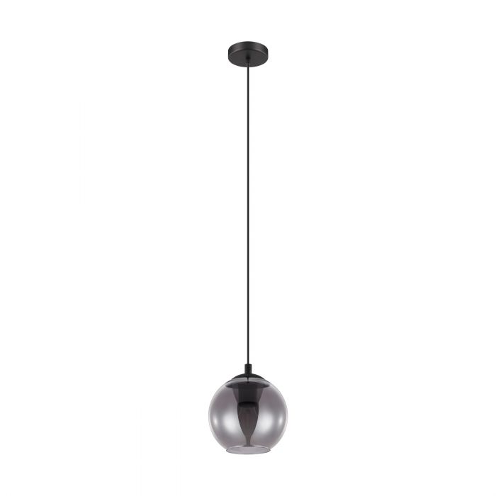 Ariscani 1 Light Smoke Glass Modern Pendant