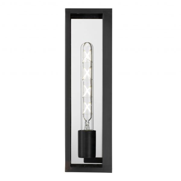 Arzano 35cm Black Box Modern Coach Light