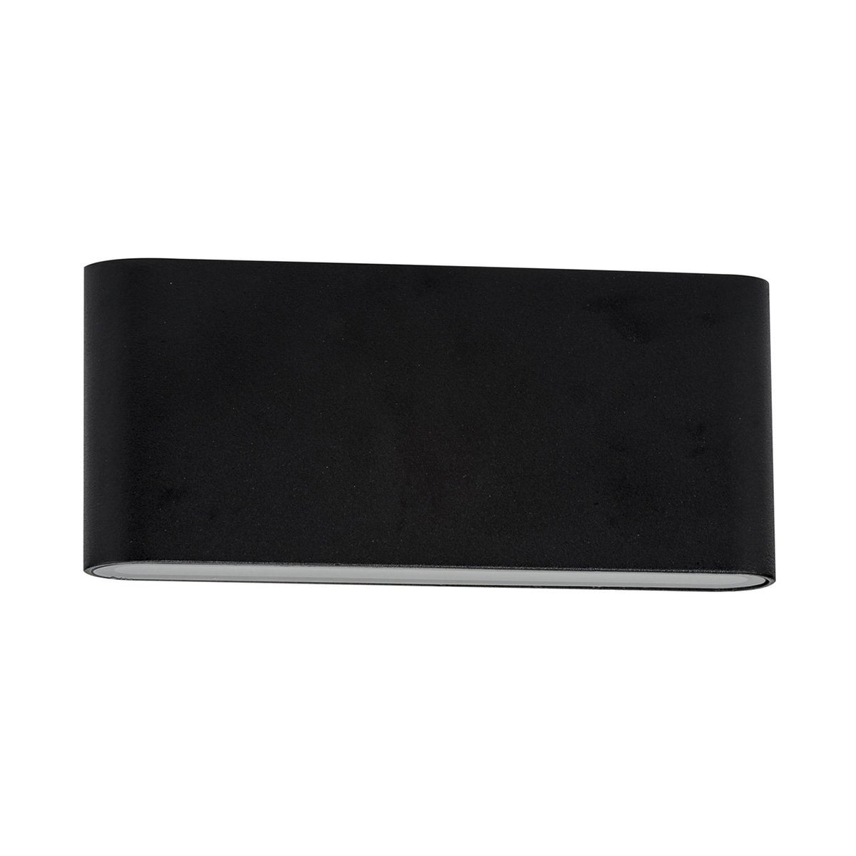 HV3644T Lisse Large Black Up/Down LED Wall Light