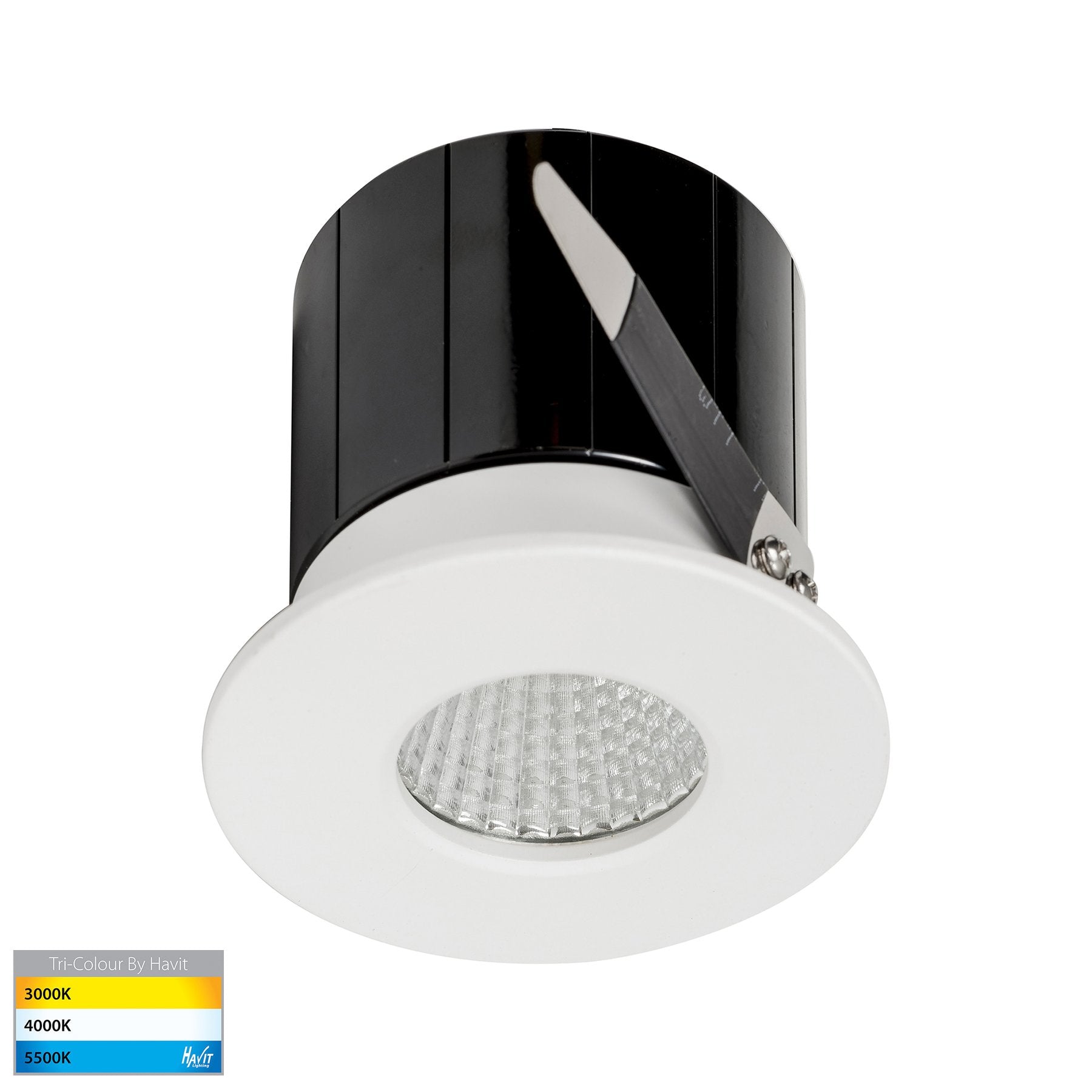 Prime 12w 70mm Flush Recessed LED Downlight White