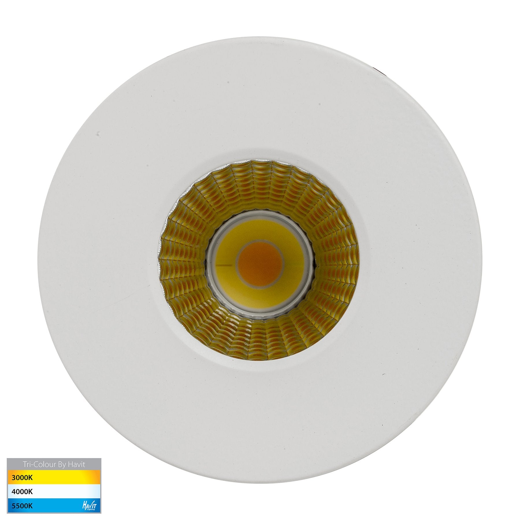 Prime 12w 70mm Flush Recessed LED Downlight White