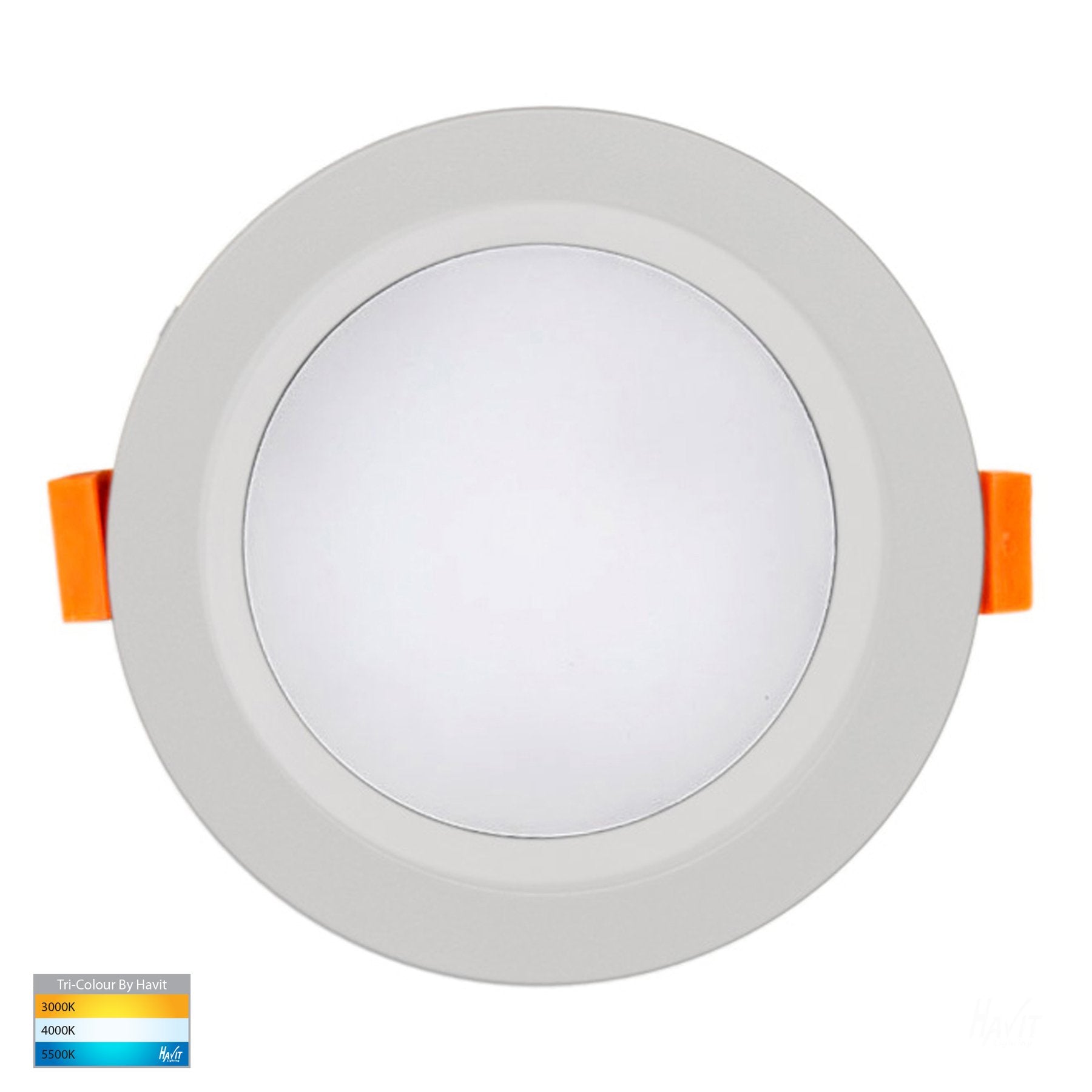 Polly 8w 90mm Recessed LED Downlight White