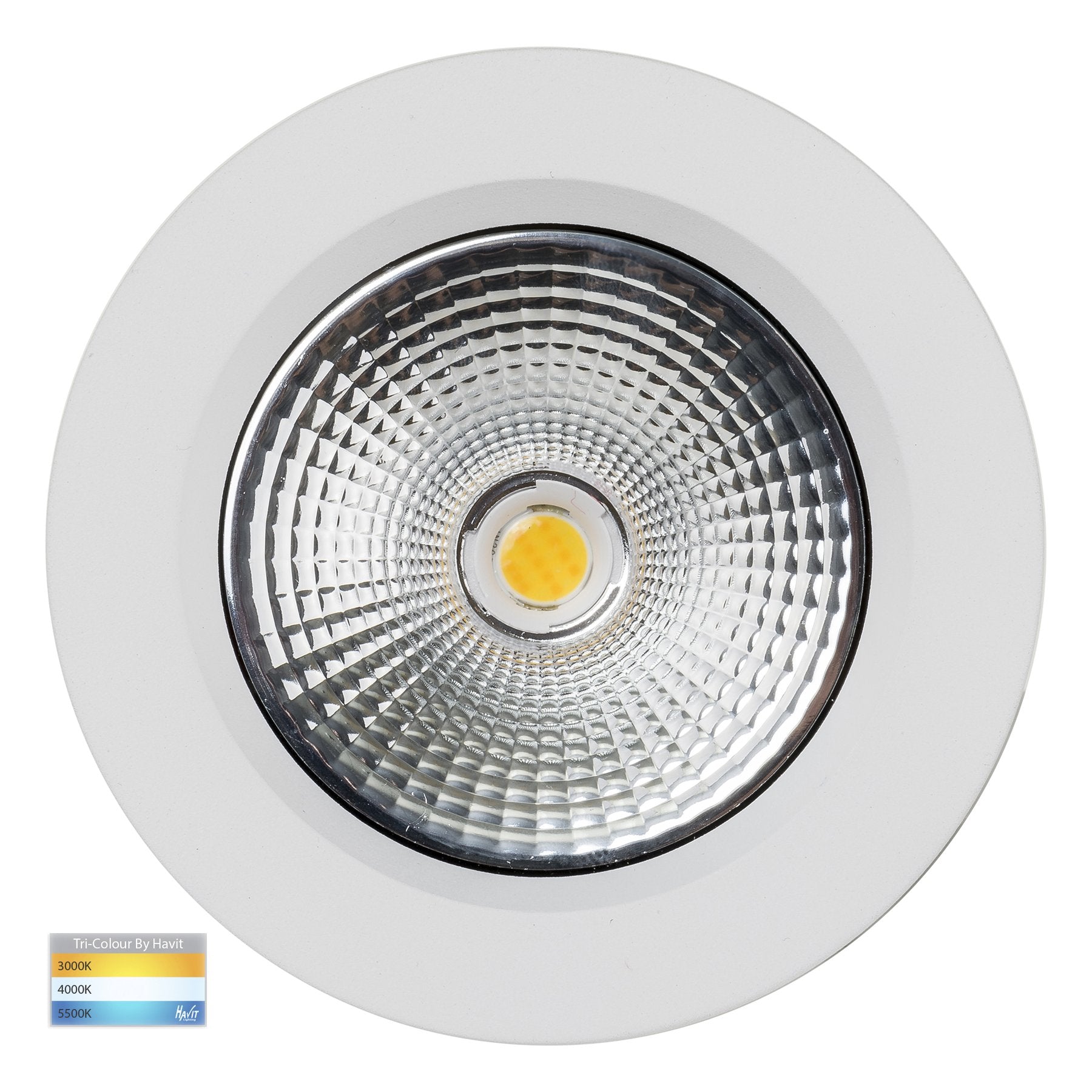 Ora 12w 90mm Recessed LED Downlight White