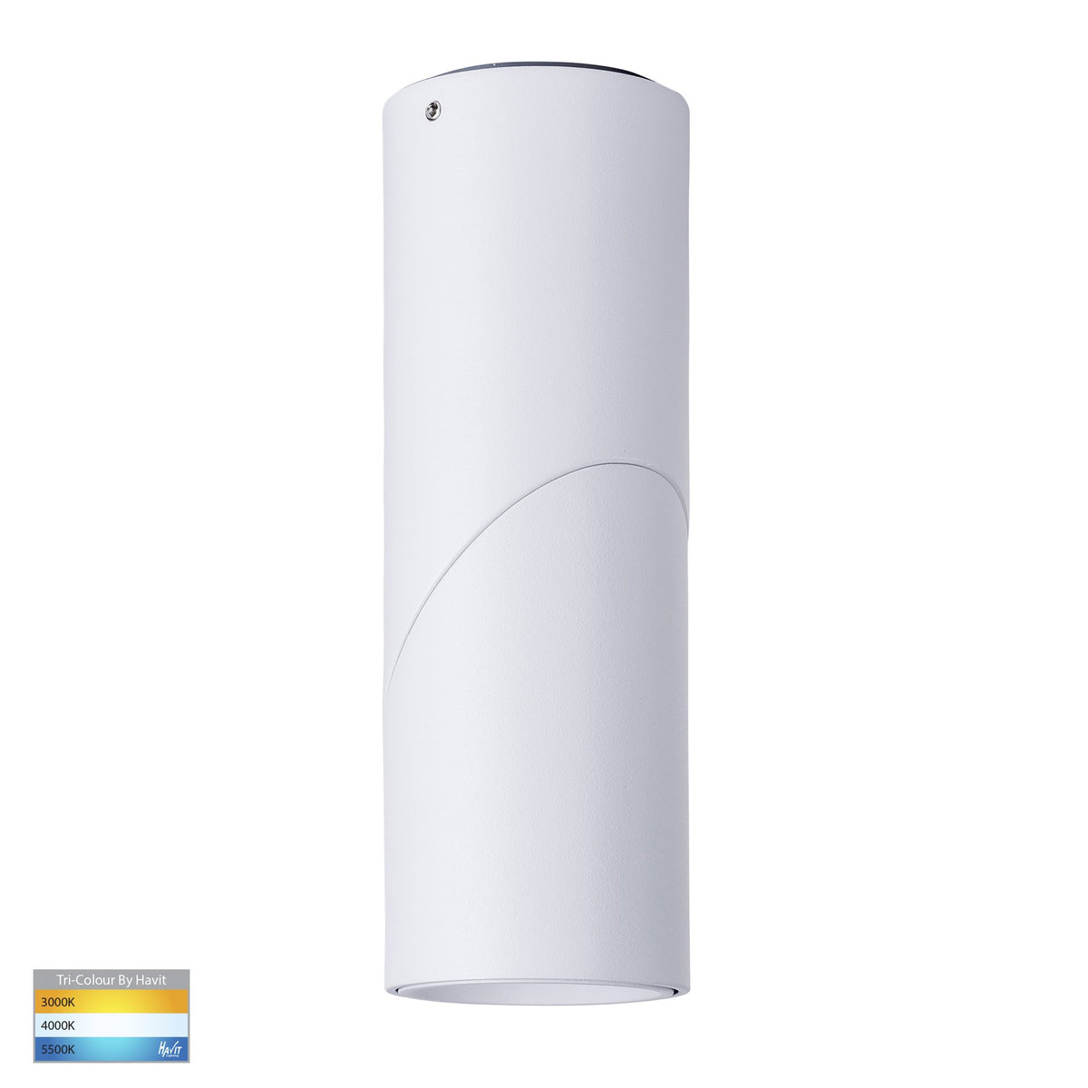 Nella 7w Rotatable White Tri-Colour LED Surface Mounted Downlight