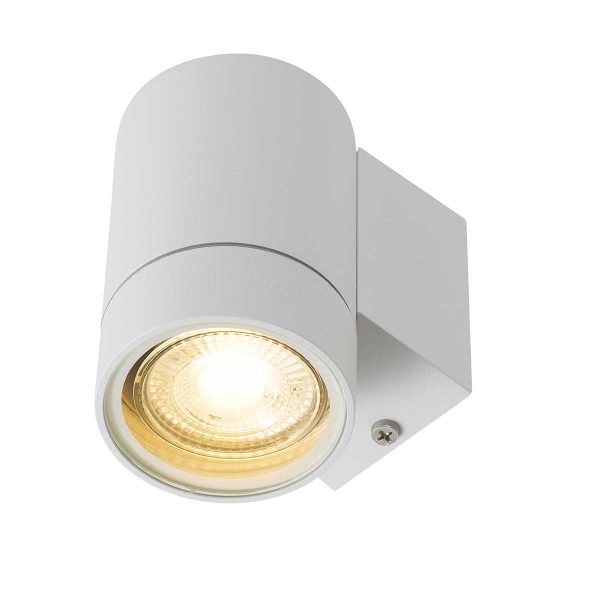 Kman White Downward Modern Exterior Wall Light