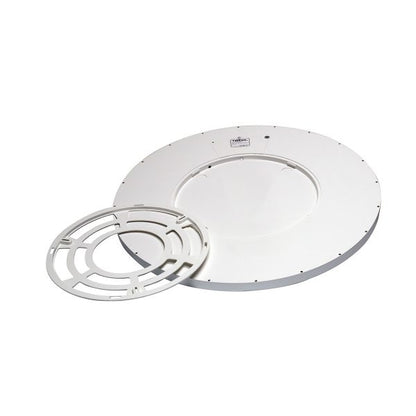 Sky 60cm 45w Round Tri-Colour Step Dimmable White Oyster