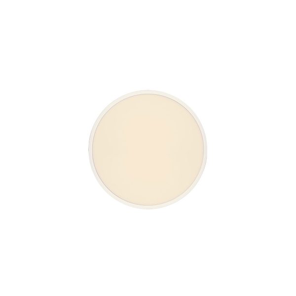 Sky 23cm 18w Round Tri-Colour Step Dimmable White Oyster
