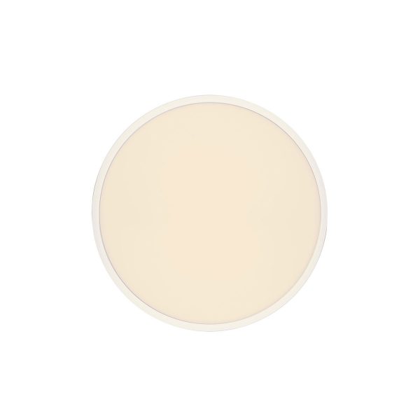 Sky 30cm 24w Round Tri-Colour Step Dimmable White Oyster