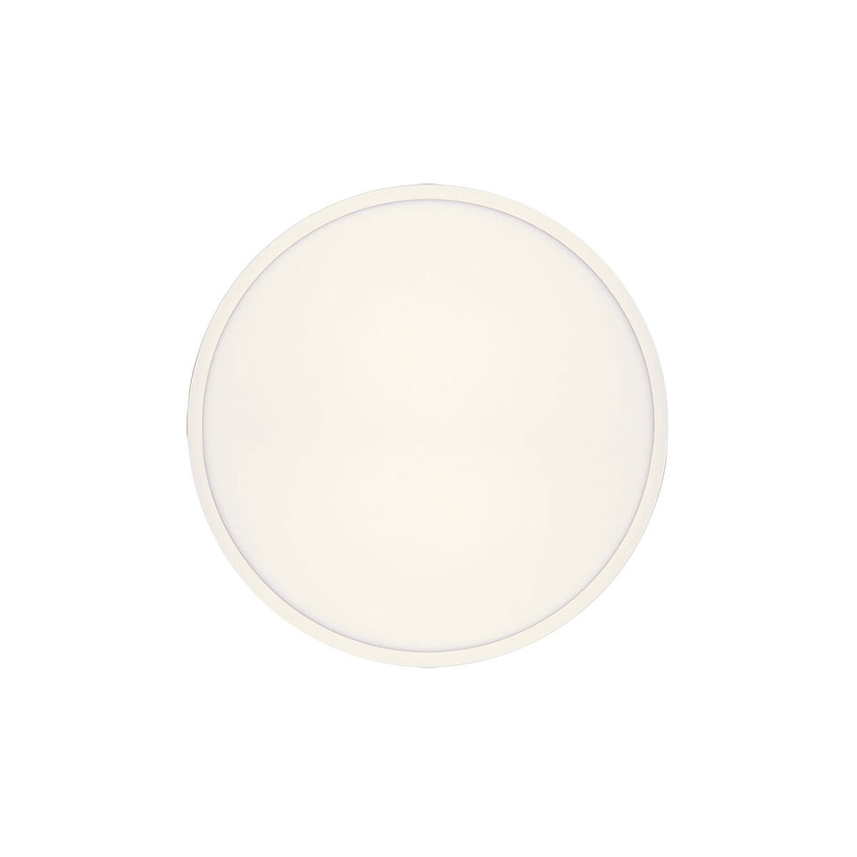 Sky 30cm 24w Round Tri-Colour Step Dimmable White Oyster