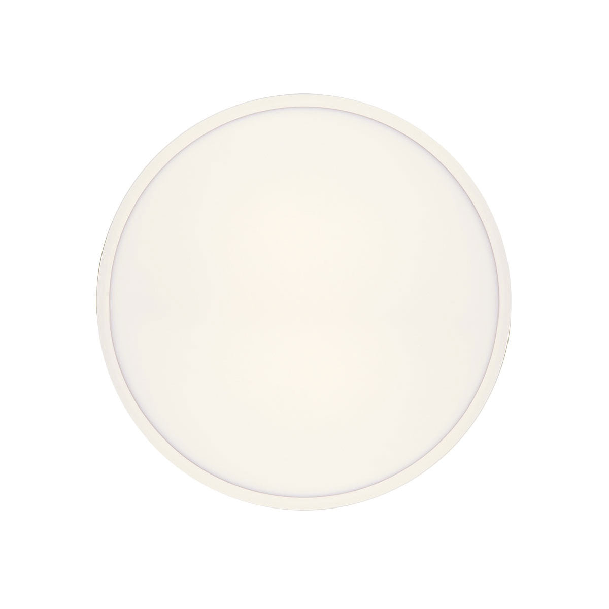 Sky 40cm 32w Round Tri-Colour Step Dimmable White Oyster