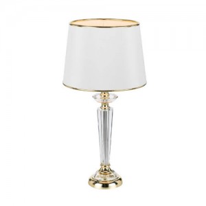 Diana Gold/White Table Lamp