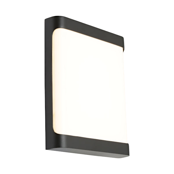Odessa Black Open Modern LED Tri-Colour Exterior