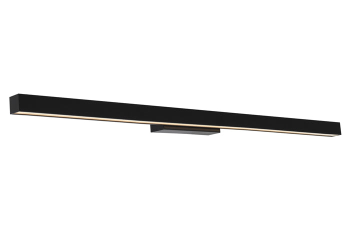 Polo 24wt Black LED Vanity Wall Light