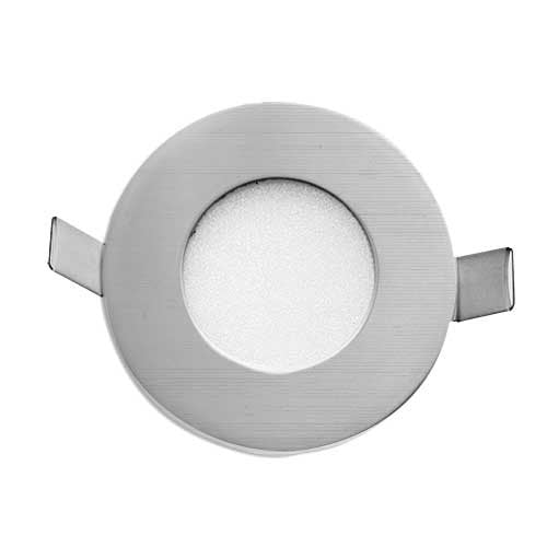 Stow Silver Round-830 Recessed LED Stair Fixture