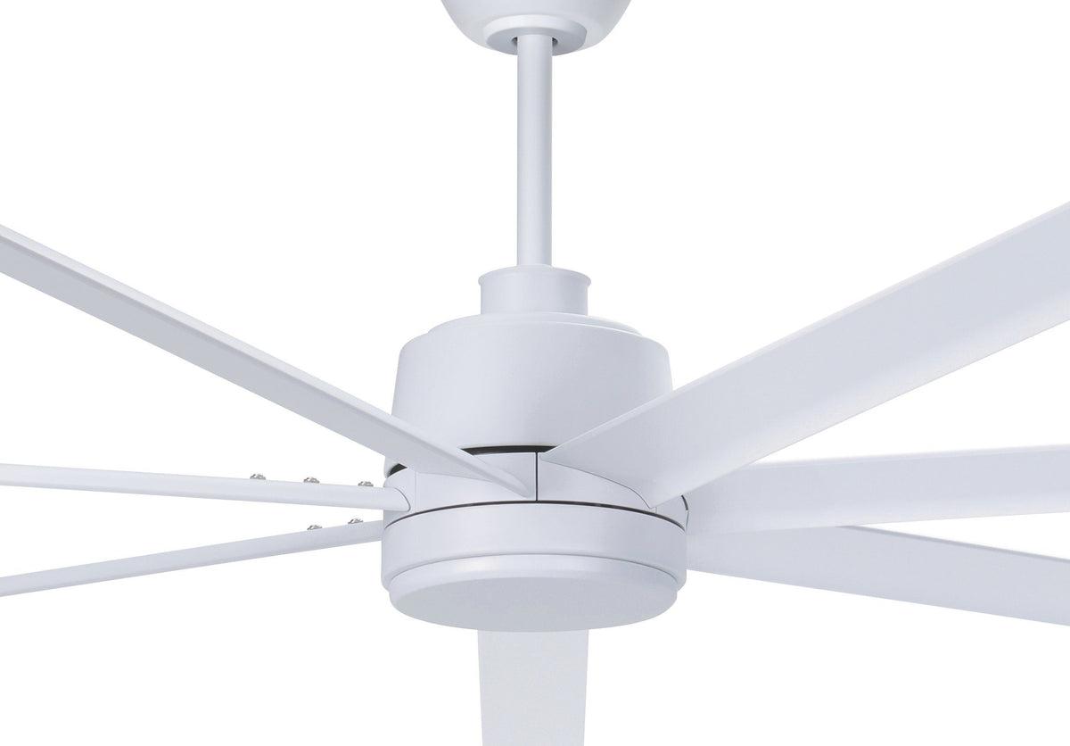 Tourbillion Pro White 100"/254cm DC Motor Ceiling Fan