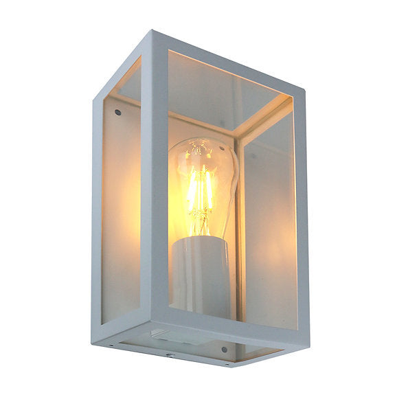 Eltanin 34 White Box Hamptons Lantern Wall Exterior