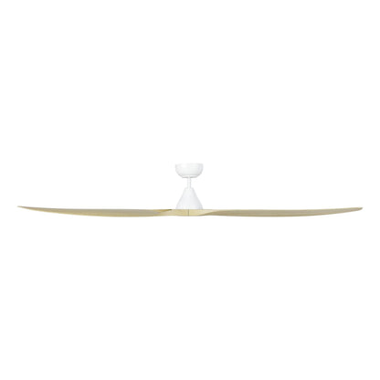 Surf 72"/1829mm 3 Blade White with Oak DC Motor ABS Ceiling Fan