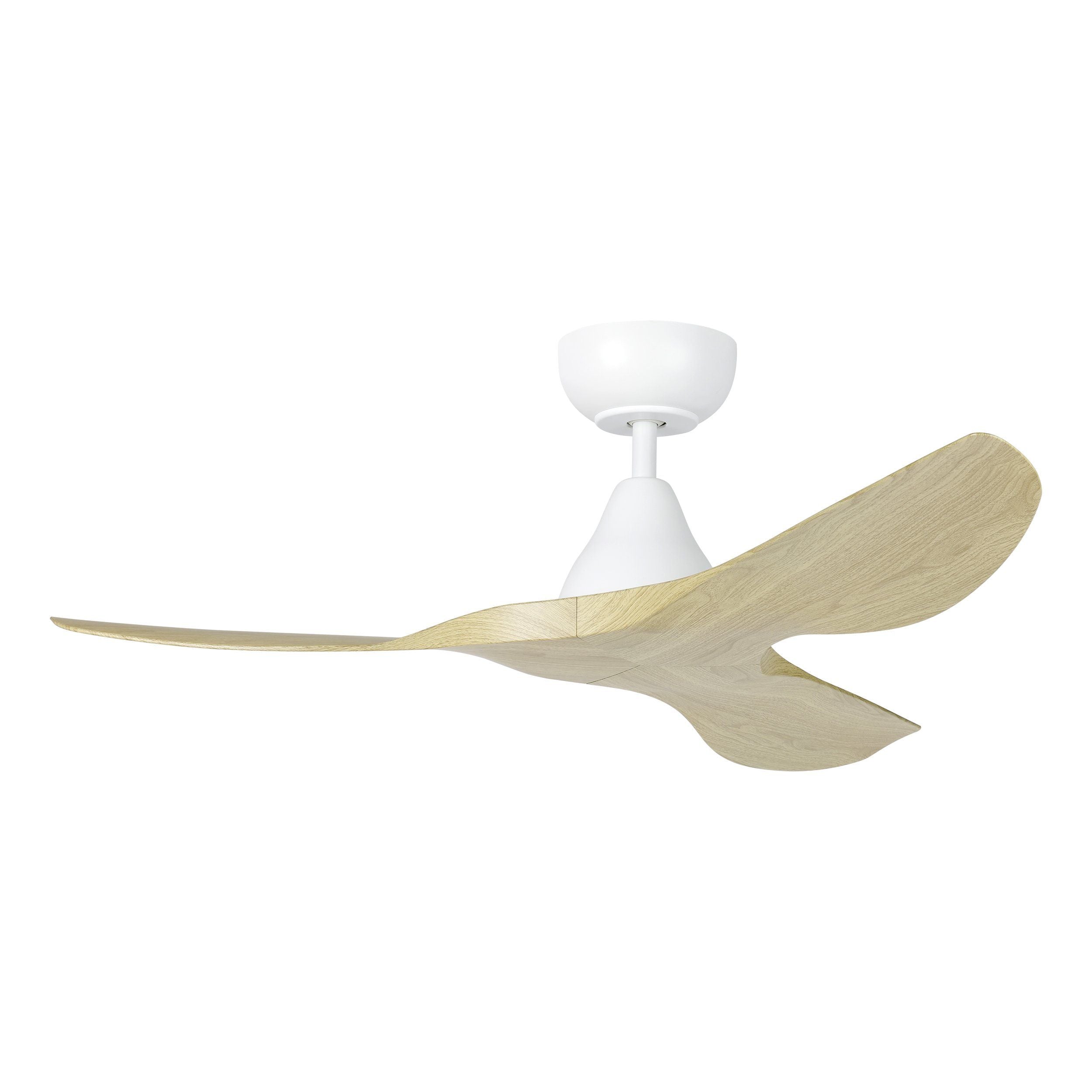 Surf 40"/1020mm 3 Blade Oak and White DC Motor ABS Ceiling Fan