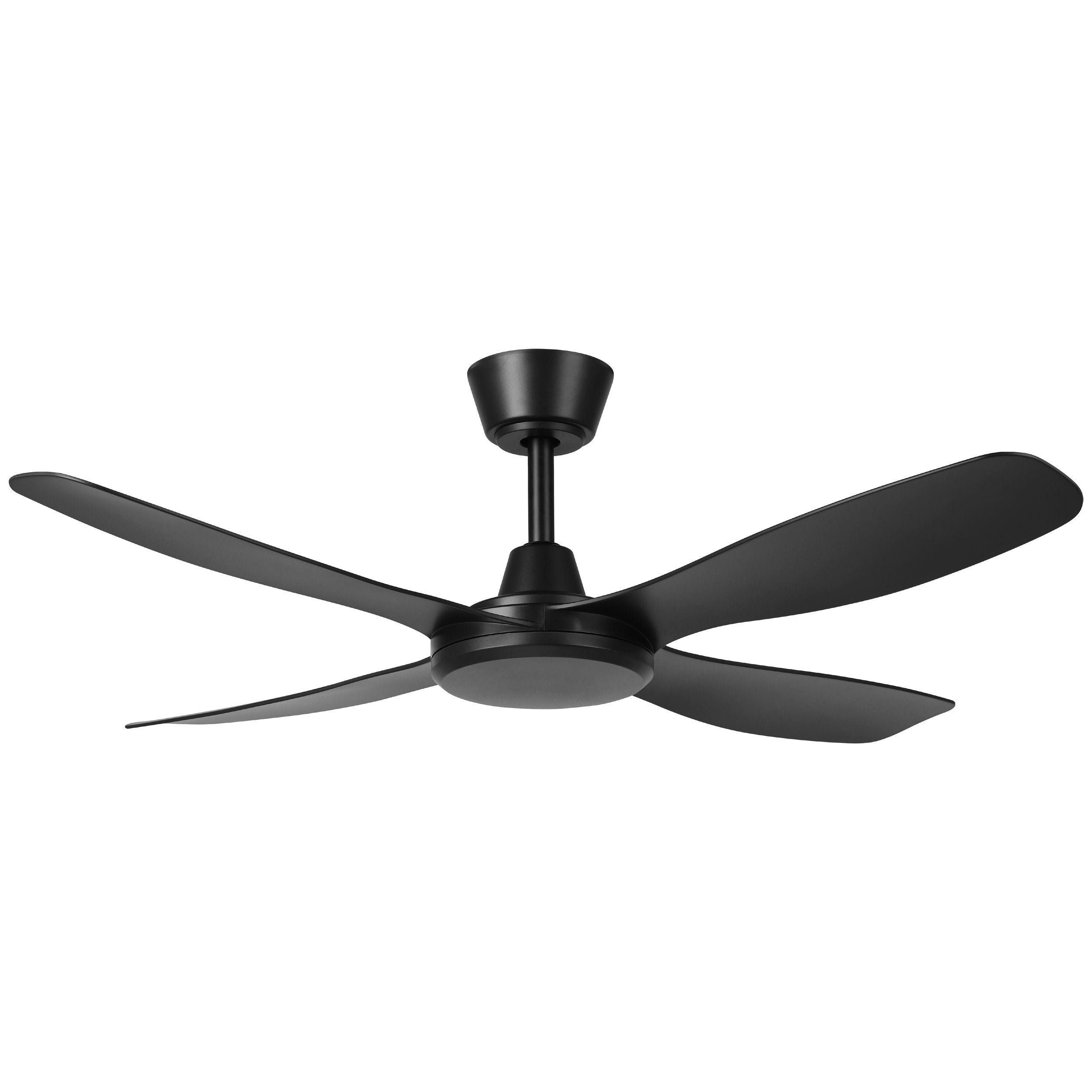 Aruba 48&quot;/1200mm 4 Blade Black DC Motor ABS Ceiling Fan