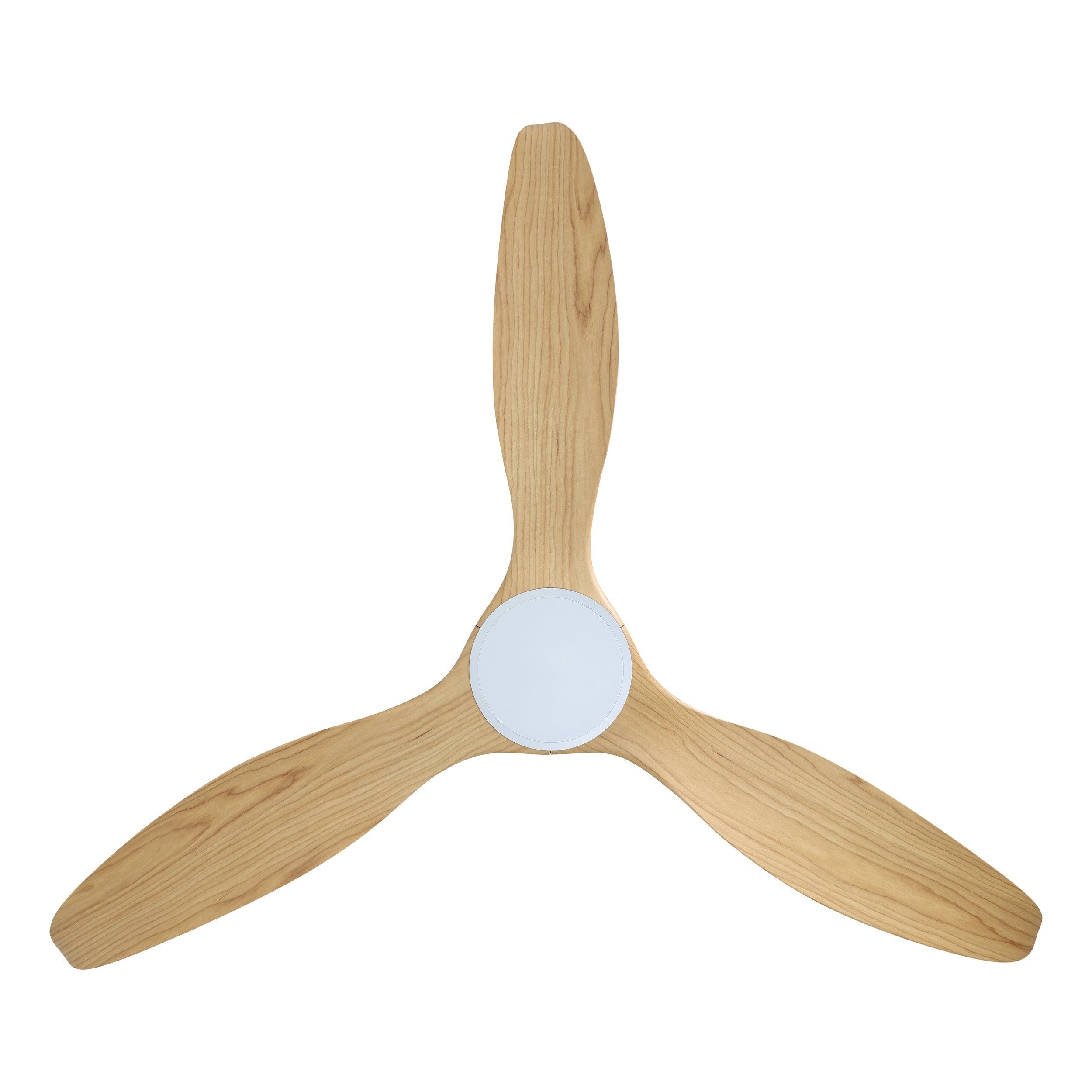 Noosa 60&quot;/152cm Blackbutt and White DC Motor Ceiling Fan