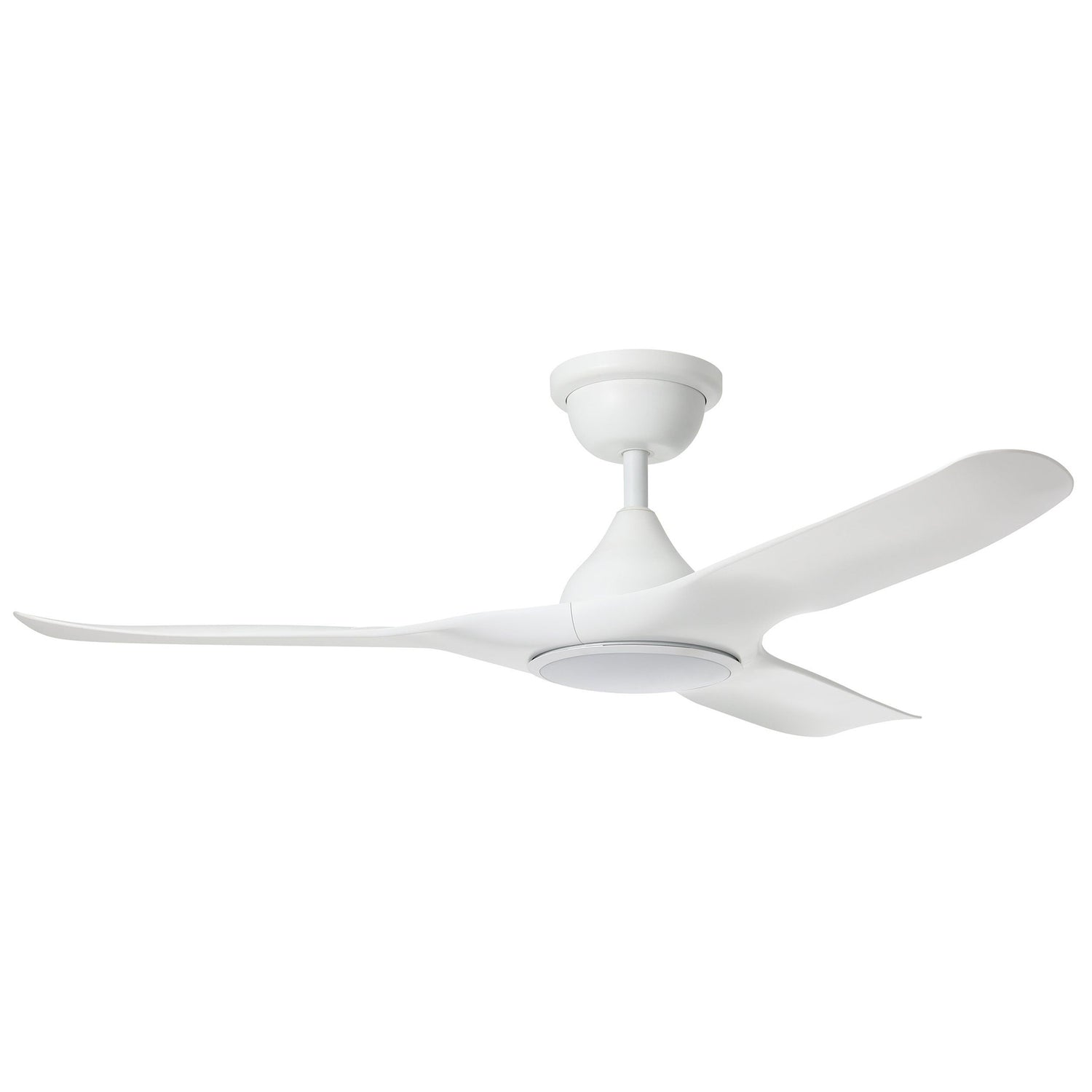 Tahiti 52"/1320mm 3 Blade White with LED Light DC Motor ABS Ceiling Fan