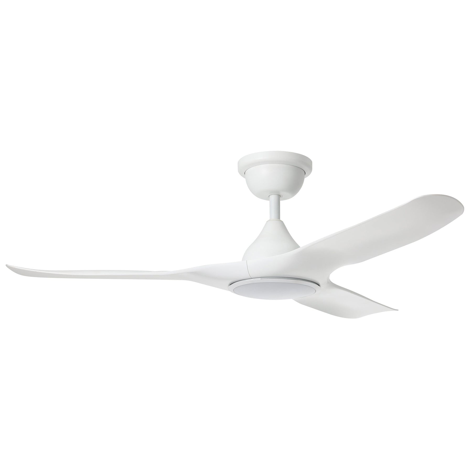 Tahiti 52"/1320mm 3 Blade White with LED Light DC Motor ABS Ceiling Fan