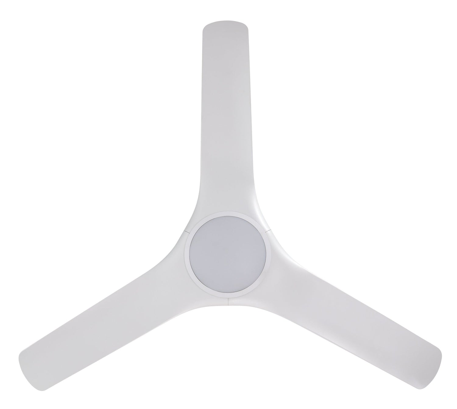 Tahiti 52"/1320mm 3 Blade White with LED Light DC Motor ABS Ceiling Fan