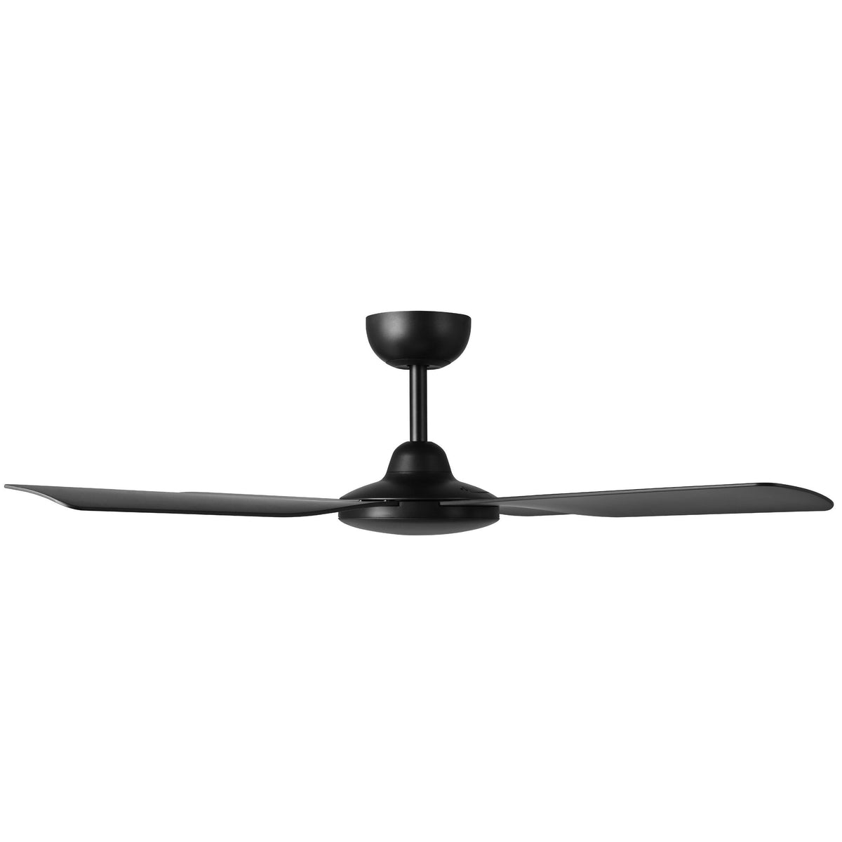 Aloha 48"/1200mm 4 Blade Black Smart Control DC Motor ABS Ceiling Fan