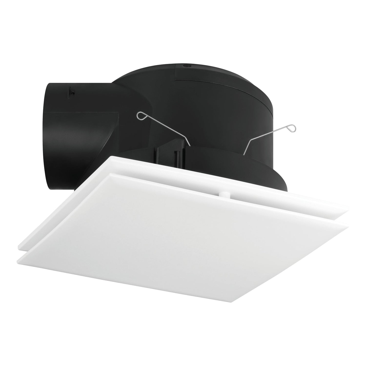 Samba White Square Bathroom Exhaust Fan