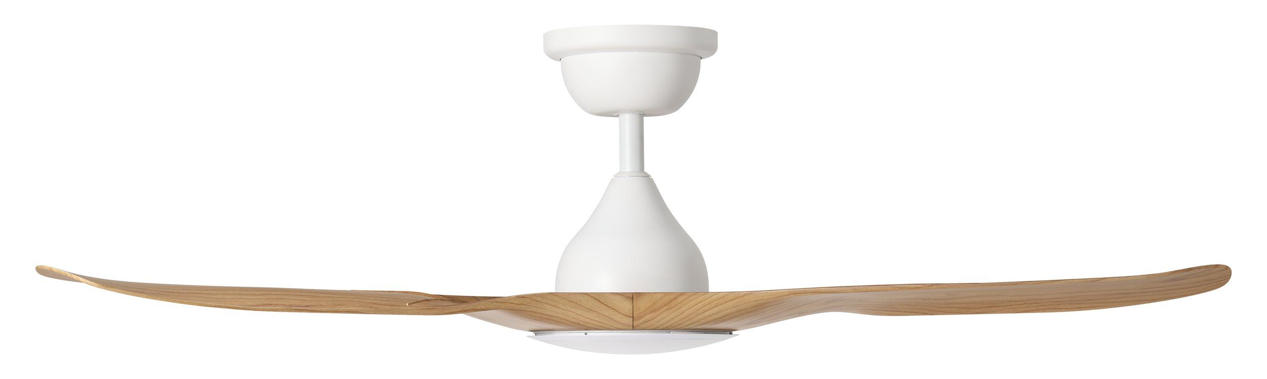 Tahiti 52"/1320mm 3 Blade White with Blackbutt DC Motor ABS Ceiling Fan