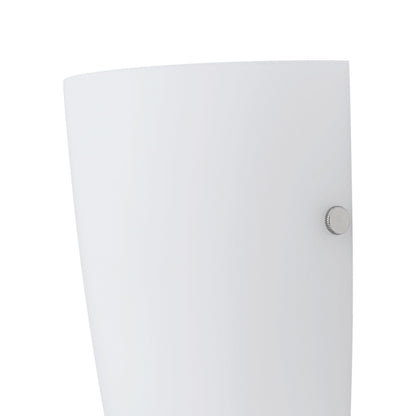 Nemo Opal Glass Scoop Wall Sconce Light