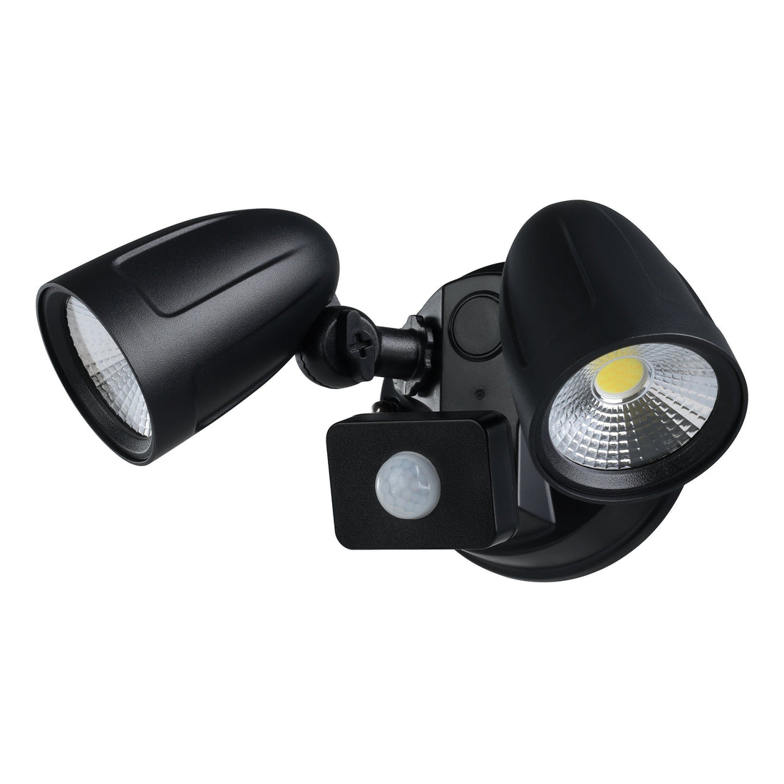 Chopper-2 2 Light Black with Sensor Aluminium Exterior Security Spot Light