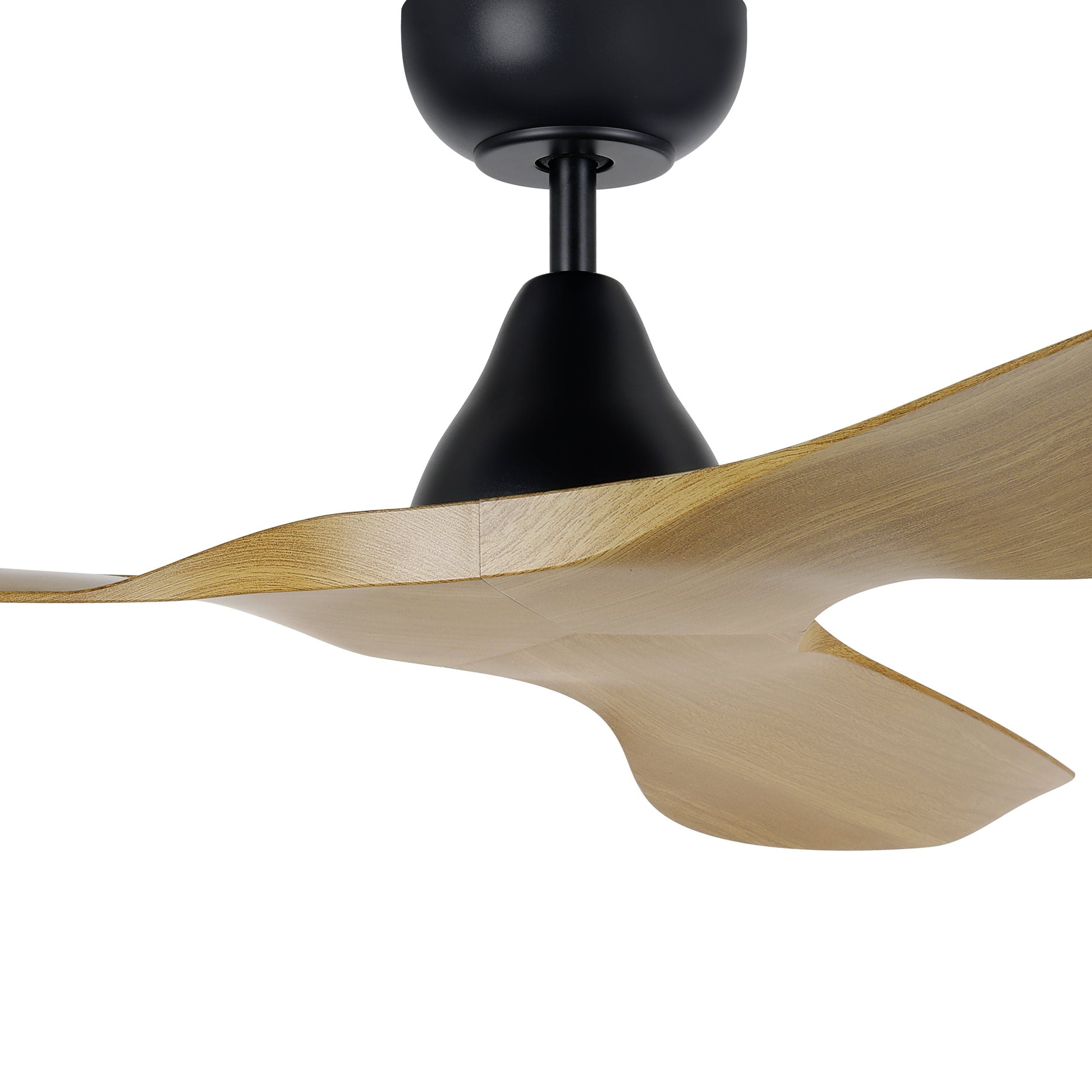 Surf 40"/1020mm 3 Blade Teak and Black DC Motor ABS Ceiling Fan