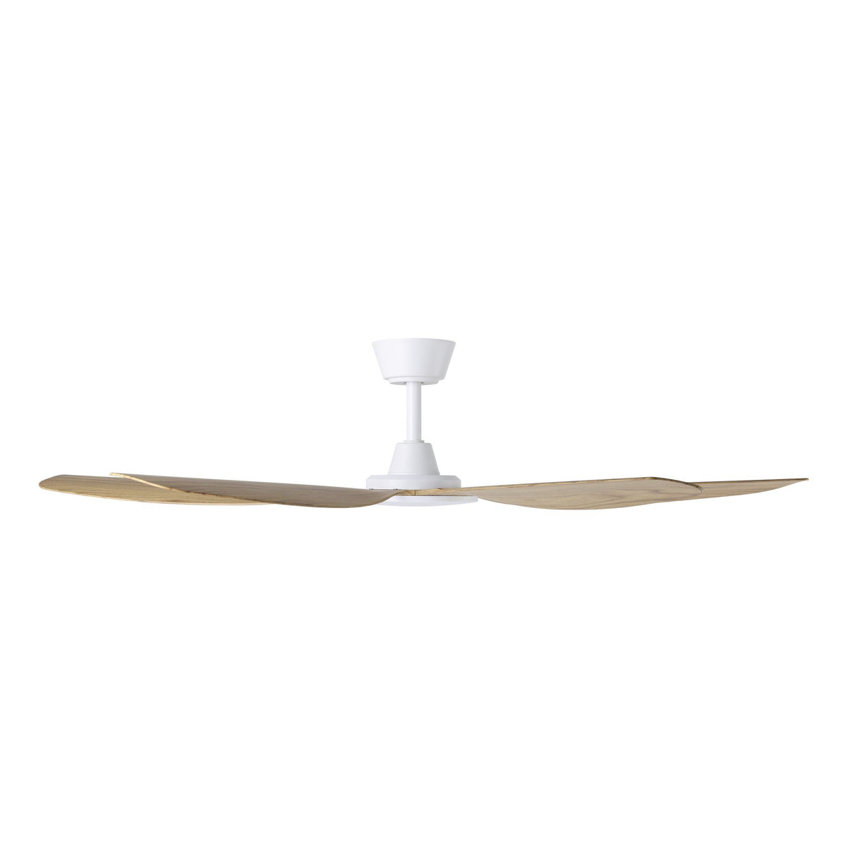 Miami 60"/1520mm 5 Blade White and Blackbutt DC Motor ABS Ceiling Fan