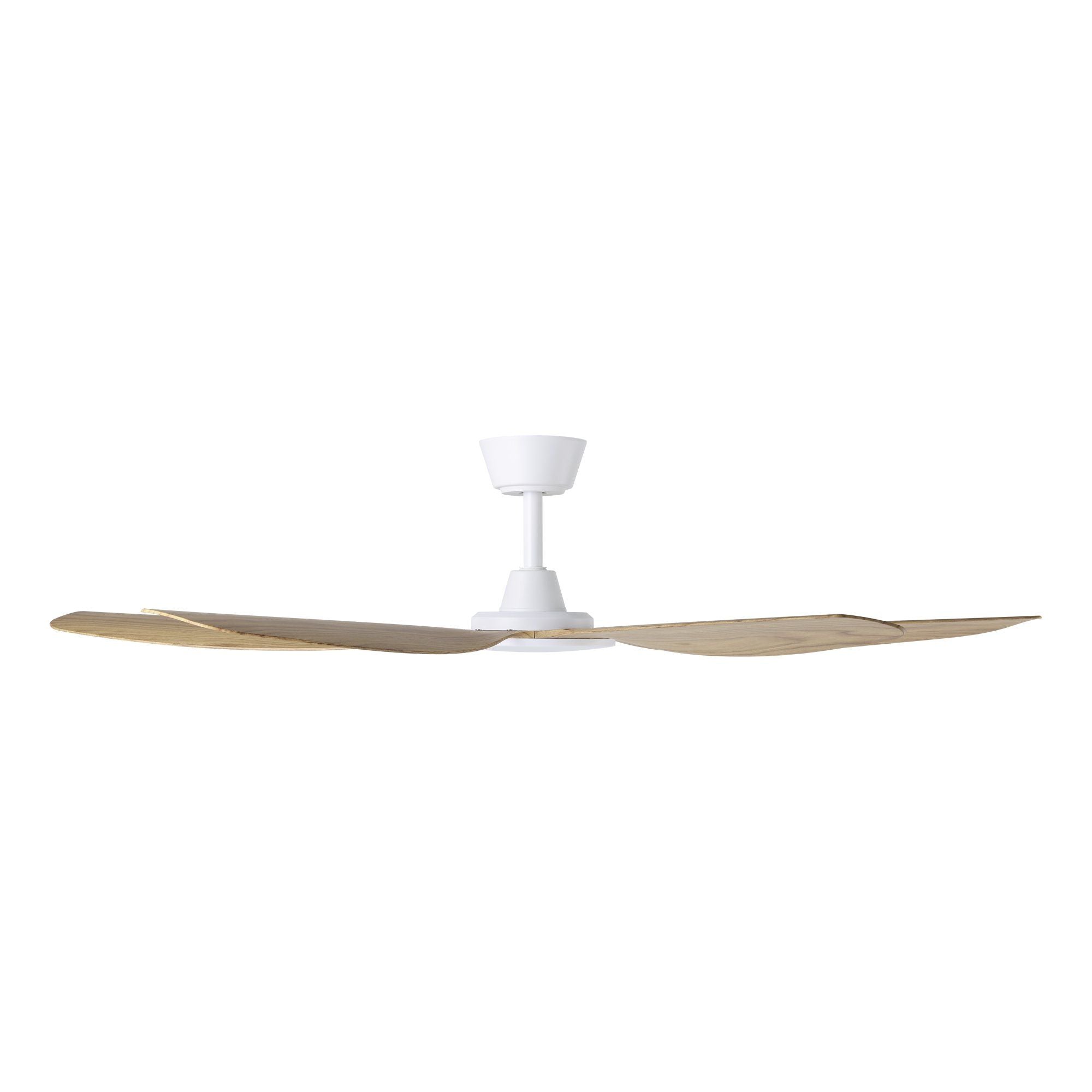 Miami 60"/1520mm 5 Blade White and Blackbutt DC Motor ABS Ceiling Fan