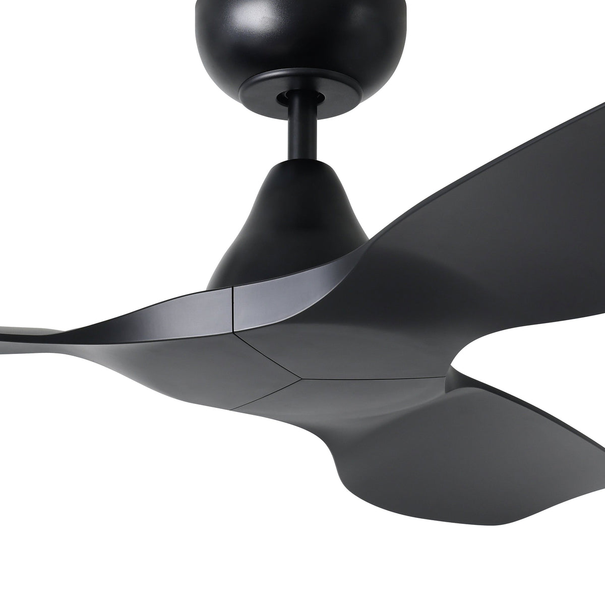 Surf 40"/1020mm 3 Blade Black DC Motor ABS Ceiling Fan