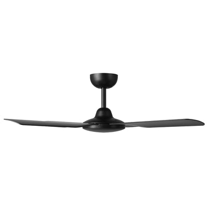 Aloha 52&quot;/1300mm 4 Blade Black Smart Control DC Motor ABS Ceiling Fan