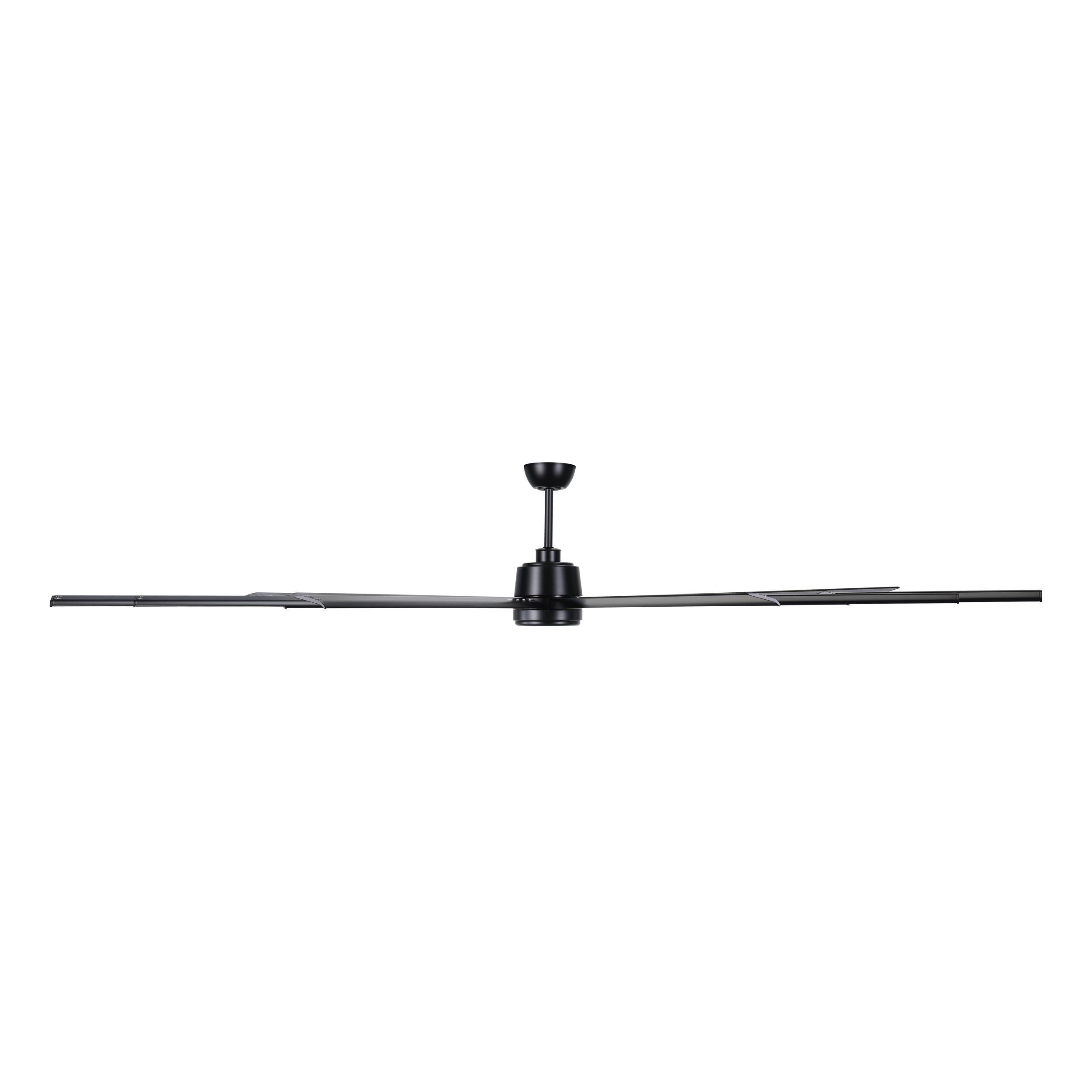 Tourbillion Pro Black 120"/305cm DC Motor Ceiling Fan