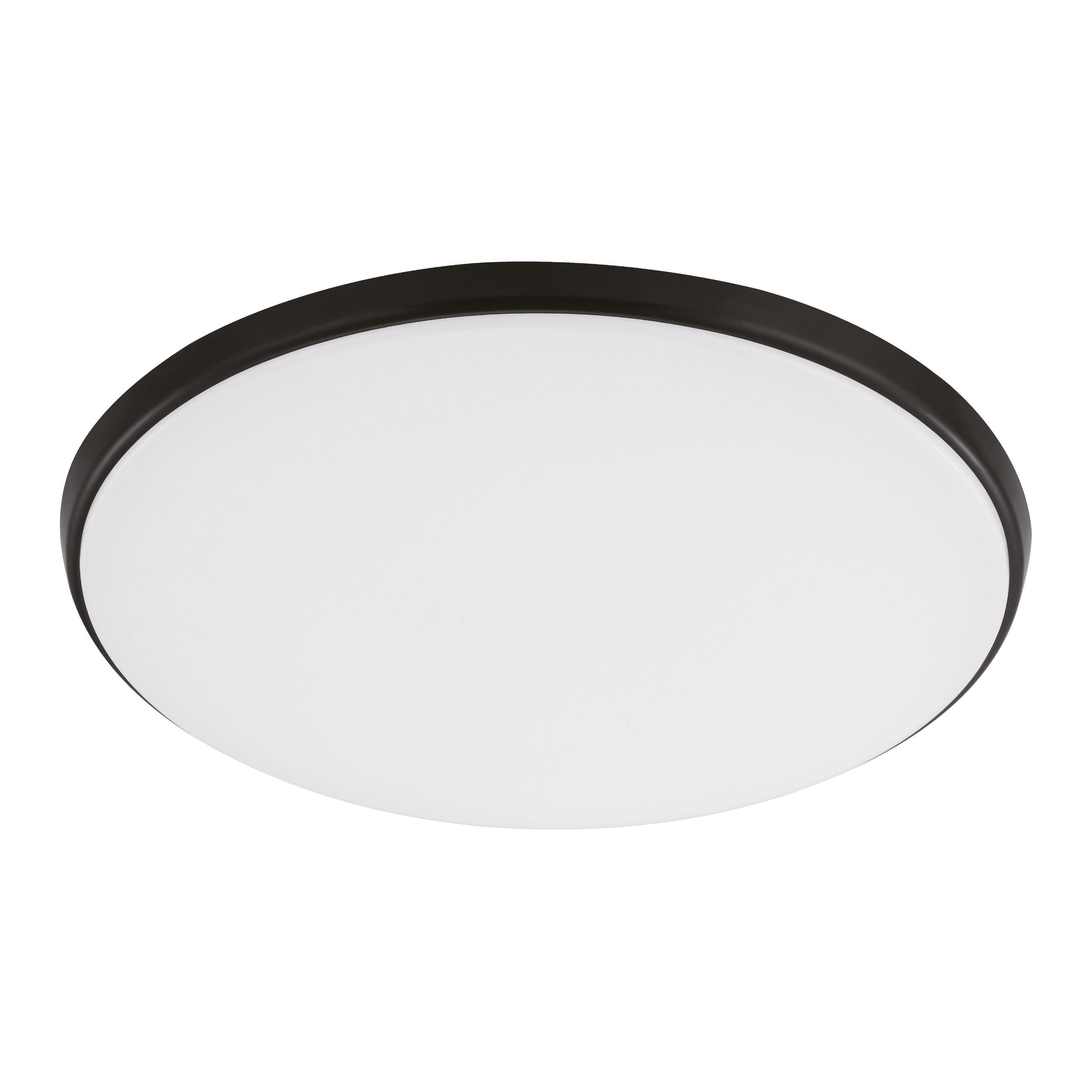 Ollie 2 28/35w Black 400mm Tri-Colour LED Oyster