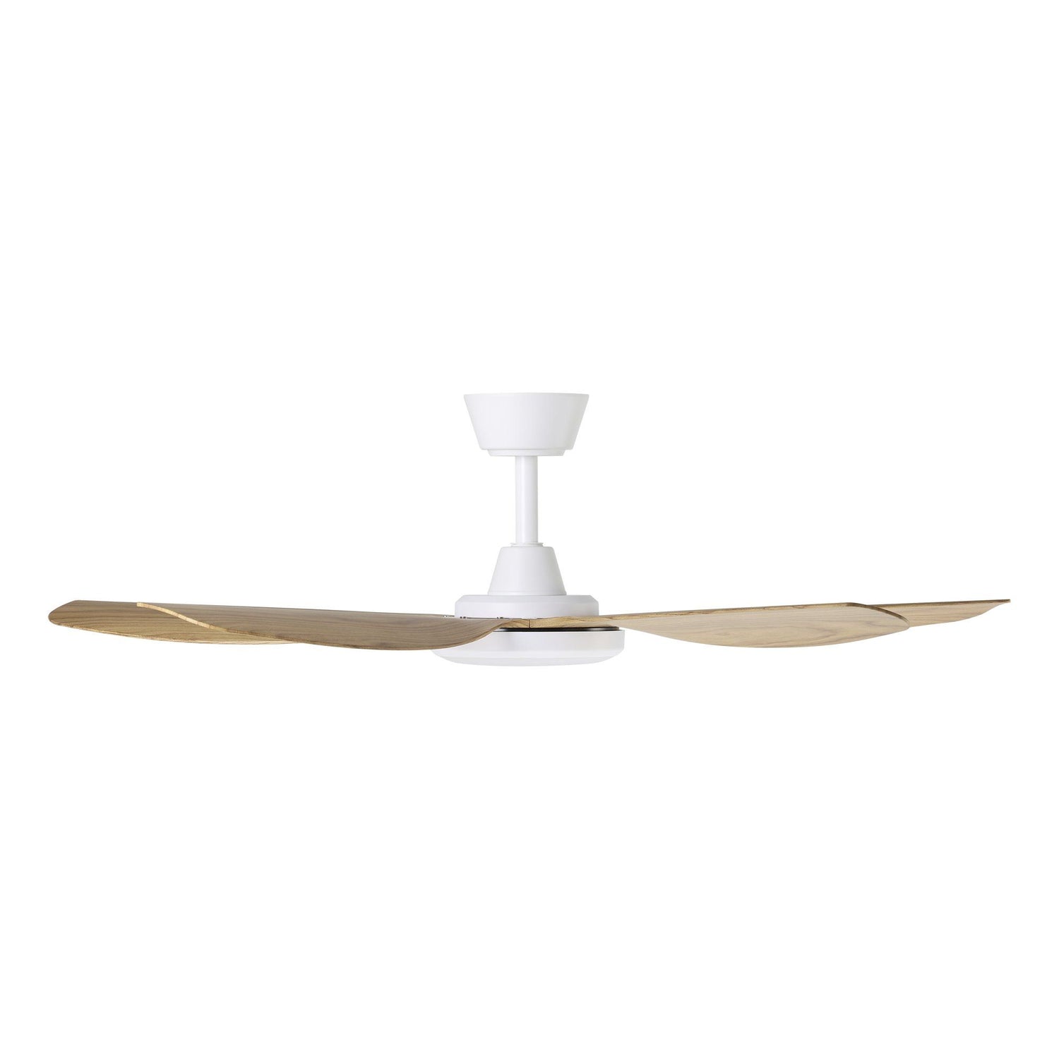 Miami 48"/1220mm 5 Blade White and Blackbutt with LED DC Motor ABS Ceiling Fan