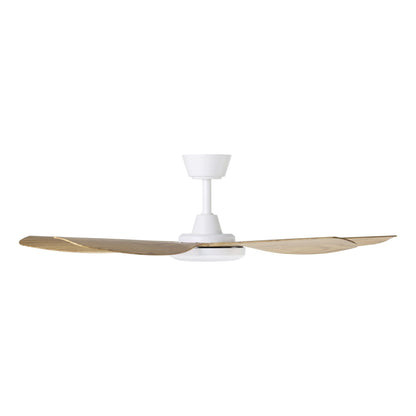 Miami 48"/1220mm 5 Blade White and Blackbutt with LED DC Motor ABS Ceiling Fan