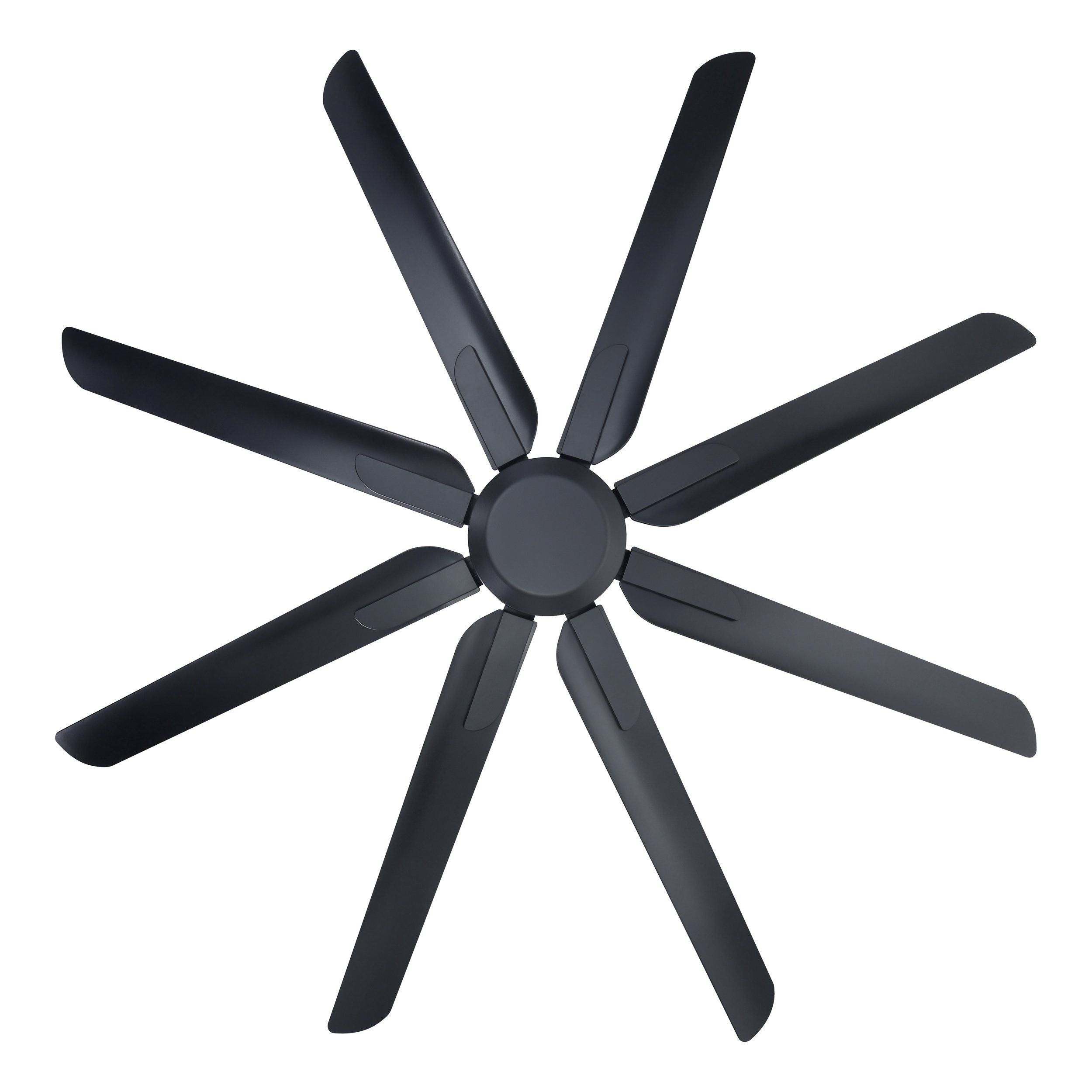 Santorini 66"/1670mm 8 Blade Black DC Motor ABS Ceiling Fan