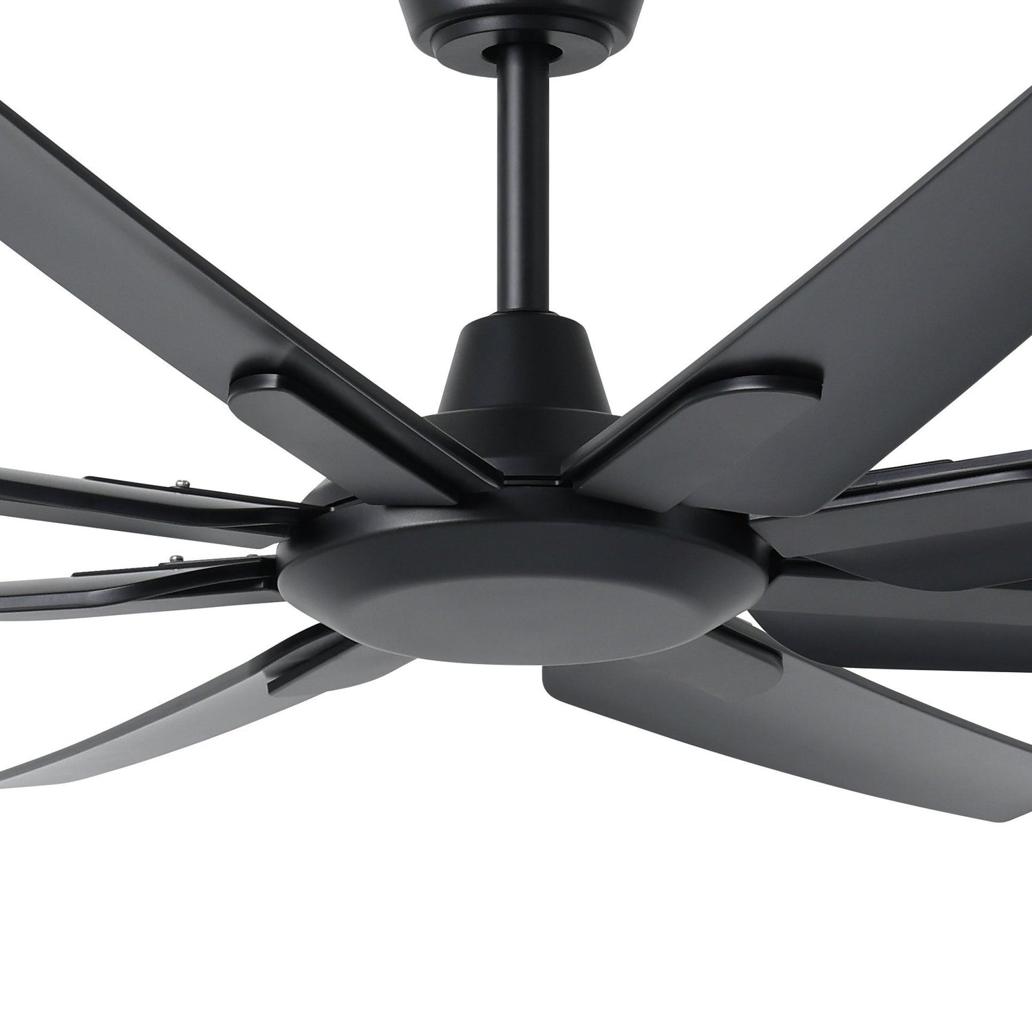Santorini 66"/1670mm 8 Blade Black DC Motor ABS Ceiling Fan