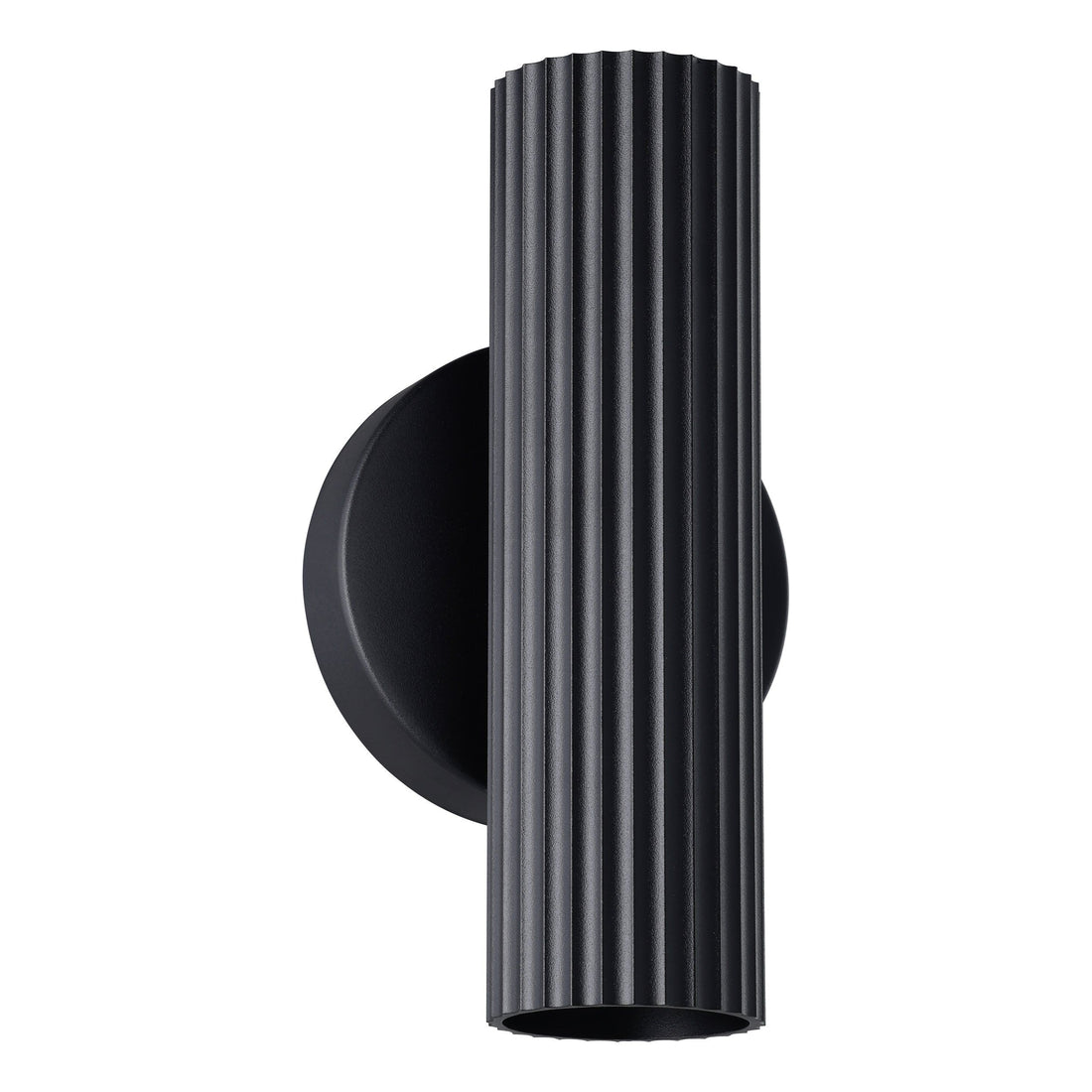 Portillo 2 Light Black Indoor Up and Down Contemporary Wall Light
