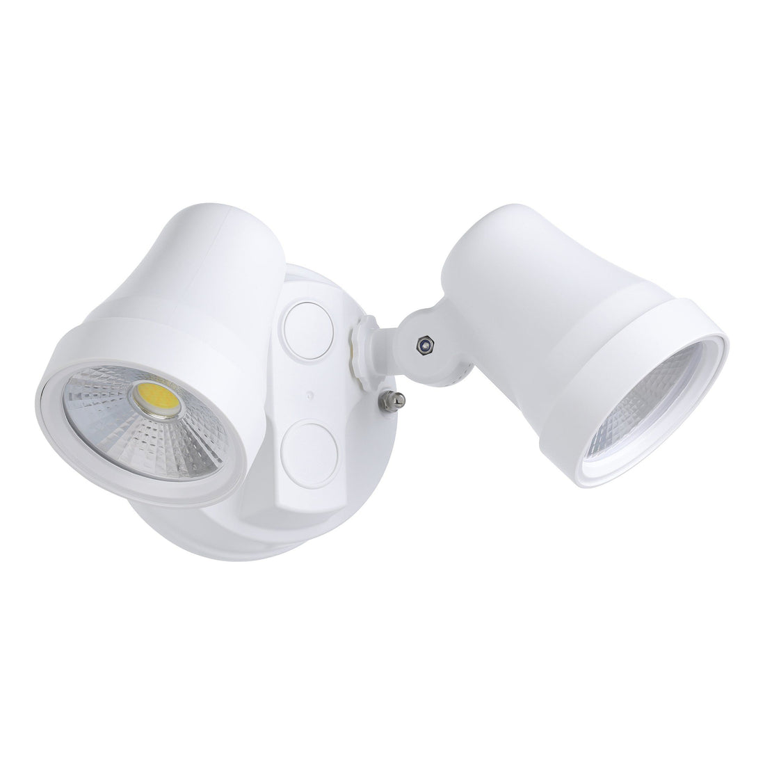 Coastguard 2 Light White Tri-Colour Exterior Security Spot Light