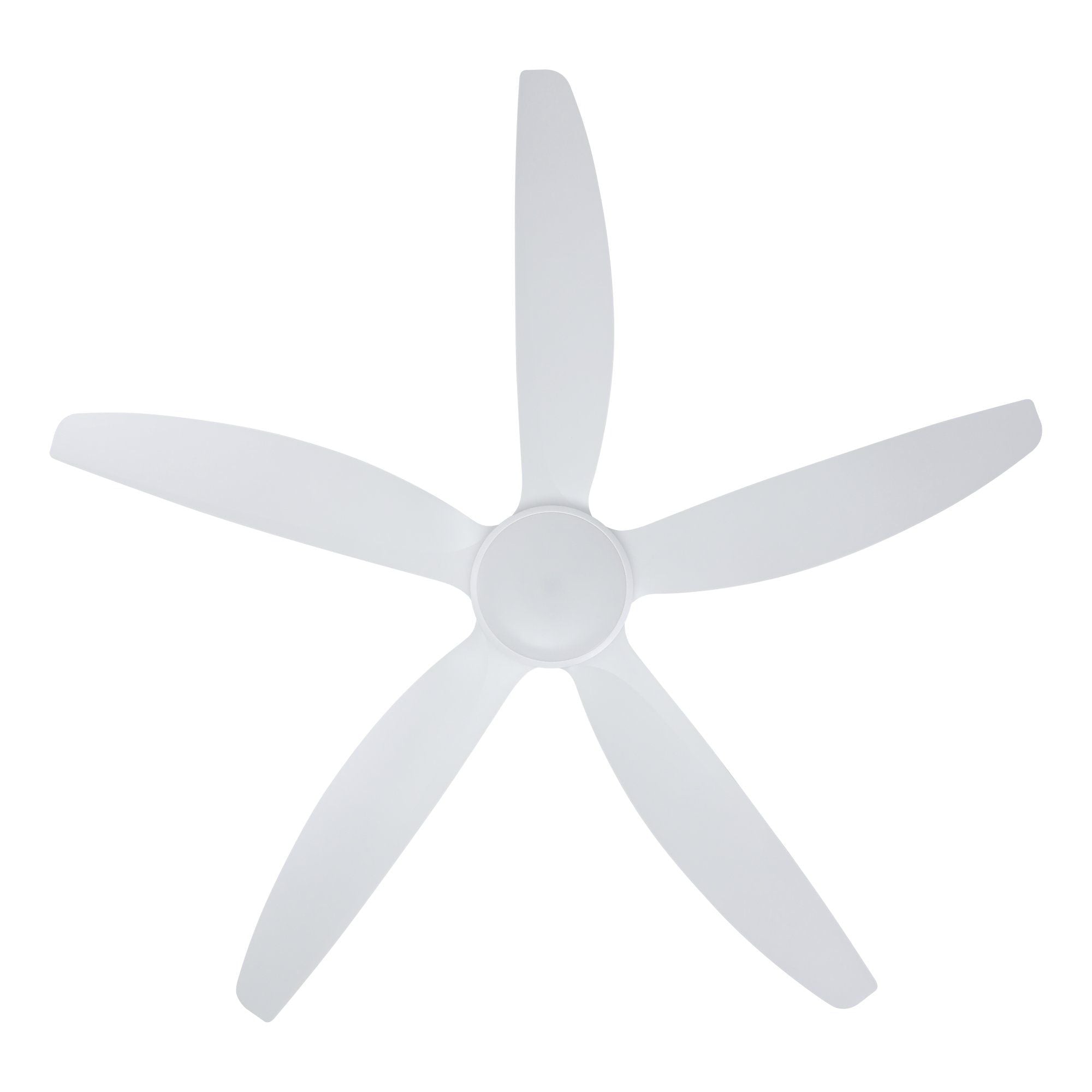 Miami 60"/1520mm 5 Blade White with LED DC Motor ABS Ceiling Fan