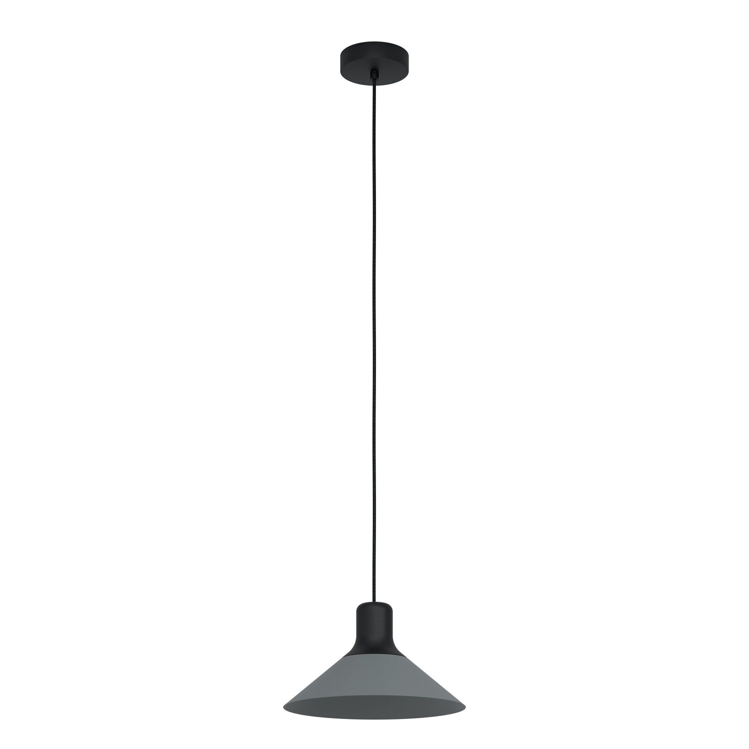Abreosa Black and Grey Modern Single Pendant