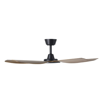 Miami 48"/1220mm 5 Blade Black with Teak DC Motor ABS Ceiling Fan